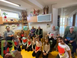 Naša februárová návšteva v charitnom dome